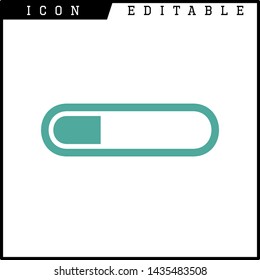 loading time icon isolated sign symbol vector illustration - vector 