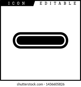 loading time icon isolated sign symbol vector illustration - vector 