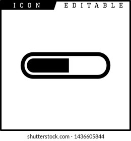 loading time icon isolated sign symbol vector illustration - vector 