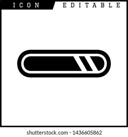 loading time icon isolated sign symbol vector illustration - vector 