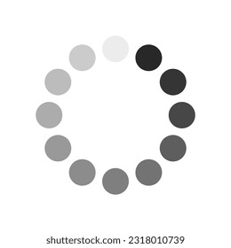 Loading Update Flat Icon Vector Illustration