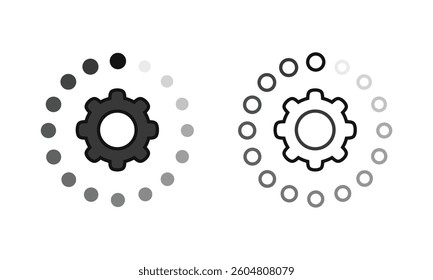 Loading update icon. Illustration vector
