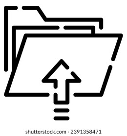 Cargando la ilustración del icono Cargar para uiux, infografía, web, aplicación, etc