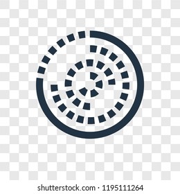 Loading vector icon isolated on transparent background, Loading transparency logo concept