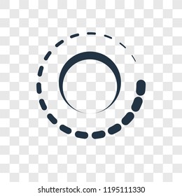 Loading vector icon isolated on transparent background, Loading transparency logo concept