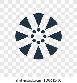 Loading vector icon isolated on transparent background, Loading transparency logo concept