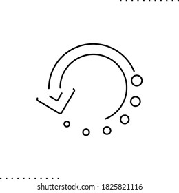 carga del icono vector en contornos