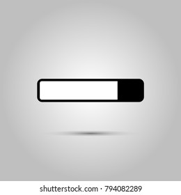 Loading - Vector icon with shadow on gradient background