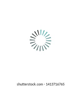 Loading vector icon, waiting symbol