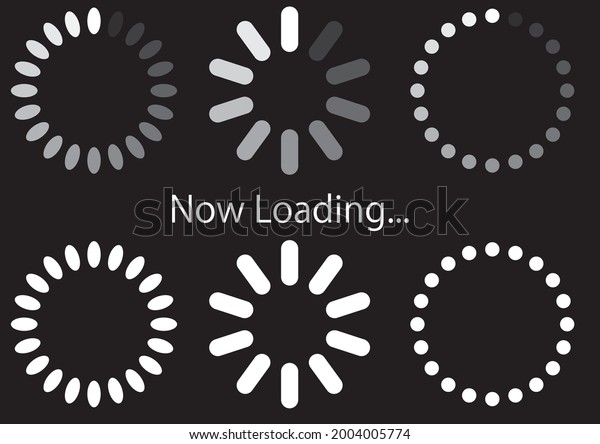 Loading Vector Illustration Material Stock Vector (Royalty Free ...