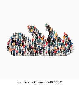 loaf baker people vector