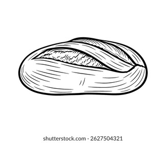 Ícone de pão de pão, perfeito para sanduíches ou torradas hoje