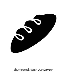 Loaf Bread Icon Vector Design Template.