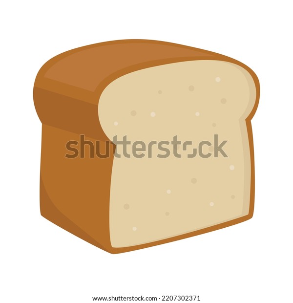 Loaf Bread Sign Emoji Icon Illustration Stock Vector (Royalty Free