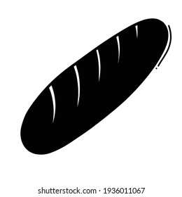 Loaf doodle vector icon. Drawing sketch illustration hand drawn line.