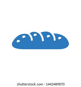 loaf glyph color vector icon