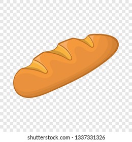 Loaf icon in cartoon style on a background for any web design 
