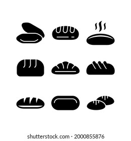 loaf icon or logo isolated sign symbol vector illustration - Collection of high quality black style vector icons
