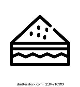 Loaf-Symbol oder Logo einzeln auf Zeichen, Vektorgrafik - hochwertige Vektorsymbole mit schwarzem Stil
