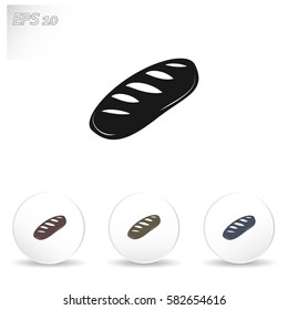 Loaf vector icon
