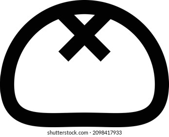 loaf vector illustration isolated on a transparent background. stroke vector icons for concept or web graphics.