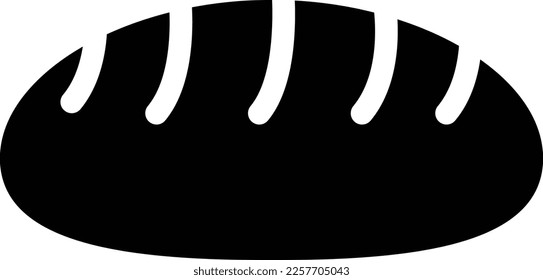 loaf  Vector illustration on a transparent background. Premium quality symmbols. Glyphs vector icons for concept and graphic design.