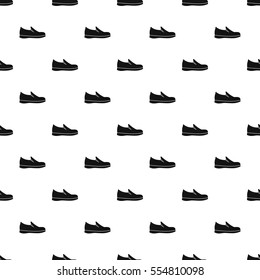 Loafer shoe pattern. Simple illustration of loafer shoe vector pattern for web