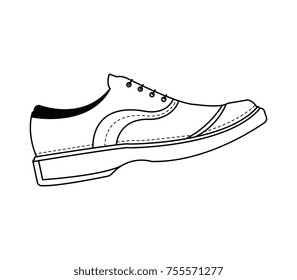 Loafers boots vector illustration