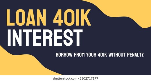 Loan 401k Interest - Interest charged on loans taken out against a 401(k) plan.