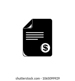 loan agreement icon. Element of finance illustration. Premium quality graphic design icon. Signs and symbols collection icon for websites, web design, mobile app on white background