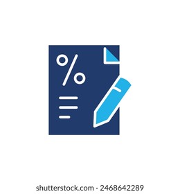 diseño de Vector de iconos de color de la aplicación del préstamo bueno para el Sitio web y el App móvil