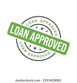 Loan Approved Letter Rubber Stamp Template