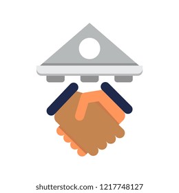 Loan flat icon.