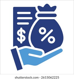 Loan Icon Element For Design