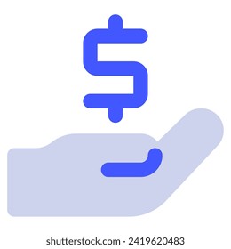 Icono de préstamo Ilustración para web, aplicación, infografía, etc