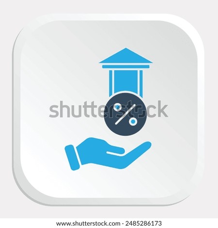Loan Icon - Symbolizing Financial Borrowing, Credit, and Debt Transactions