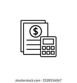 loan icon vector bank loan sign