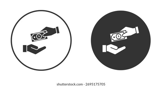 loan icons collection. Filled flat icons