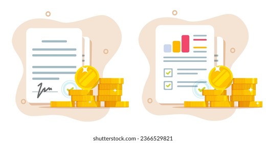 Oferta de contrato de contrato de contrato de contrato de préstamo de banco de dinero Icono de la ley de señas Icono de ilustración gráfica vectorial, informe de datos del organigrama de ventas de finanzas legales, financiamiento de crédito hipotecario documento de auditoría imagen clipart