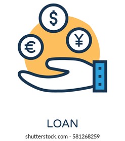 Loan Vector Icon