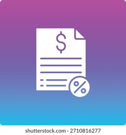 Icono de Vector de préstamo. Se puede utilizar para aplicaciones de impresión, móviles y de Web.