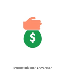 loan vector icon logo design