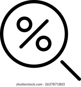 Loan Vector Web Line Icon