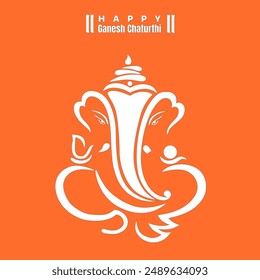 Loard Ganesha Vektorgrafik File, Shree Ganesh ji, Hindu loard ganesha kunstwerk, ganesh chaturthi festival of India, Loard Ganesh, Abstrakt, isoliert, Religion, Hindu, Lord ganesha, Happy ganesh chaturthi,