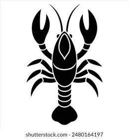 Lobster delicacy icon. Simple illustration of lobster delicacy vector icon for web design isolated on white background