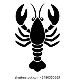 Lobster delicacy icon. Simple illustration of lobster delicacy vector icon for web design isolated on white background