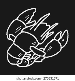 Lobster doodle
