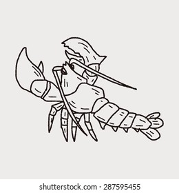 Lobster doodle
