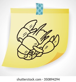 Lobster doodle