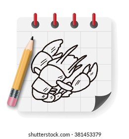 Lobster doodle